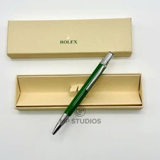 Rolex Emerald Green Oyster Ballpoint Pen – VIP AD Gift – Authentic Collectible