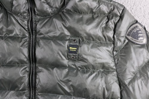 Blauer Jacket Mens 3XL Green Down Quilted Puffer Coat - Picture 6 of 9