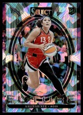 2025-26 Panini Select WNBA Future Cracked Ice Aaliyah Nye RC #7