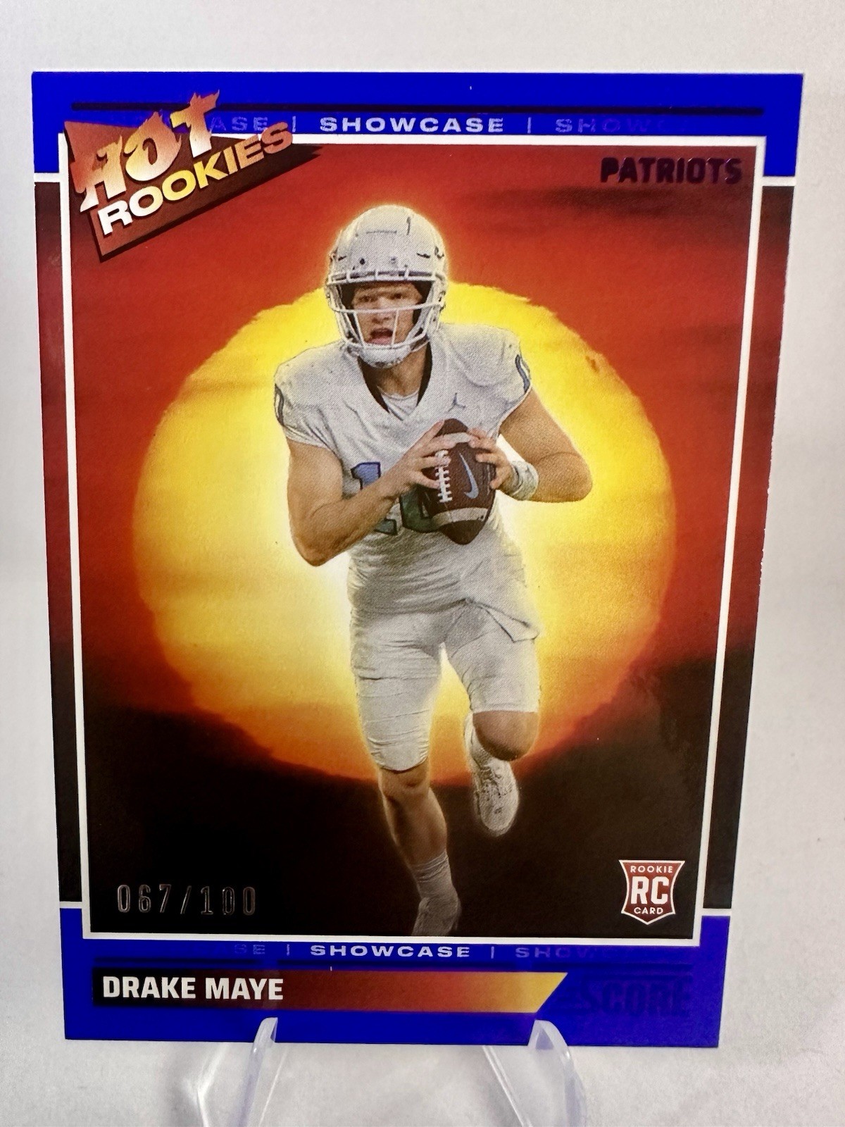 Drake Maye Panini Score Hot Rookies #2 Showcase