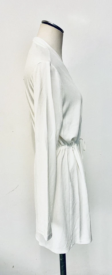 Damen-Jersey-Cardigan, Gr. 40, weiß mit Schnürung, neu mit Etikett - Bild 4 von 4