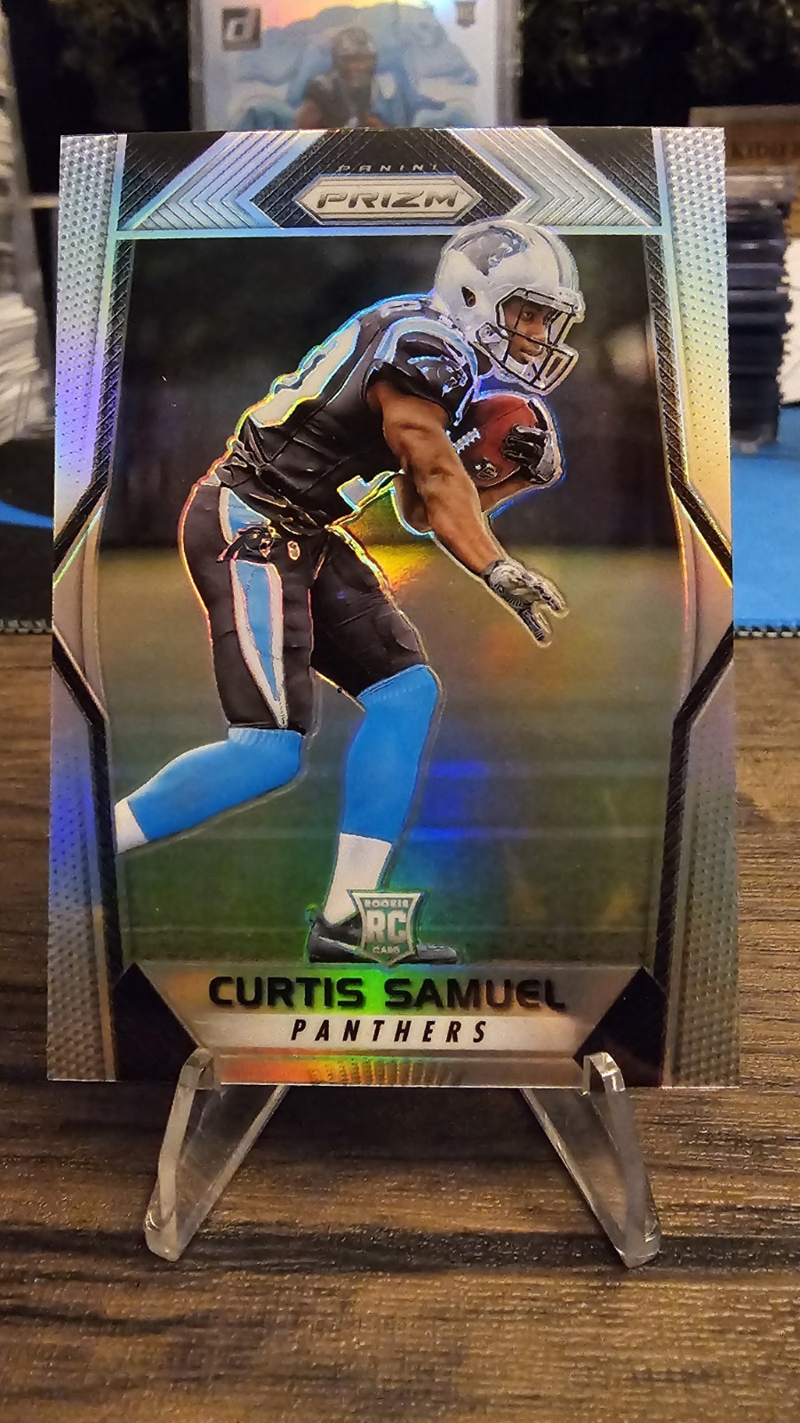 2017 Panini Prizm Rookies Curtis Samuel #221 Silver Prizm RC Panthers Bills 🔥🔥