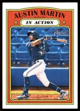 Austin Martin 2021 Topps Heritage Minor League #186 MLB READ FREE SHIPPING