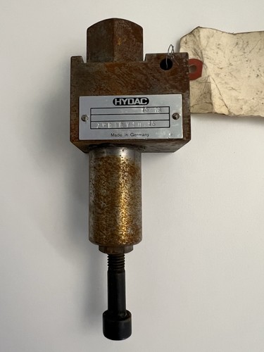 HYDAC Hydraulic Relief Valve 2FB10V1.0/ 15 Made In Germany Untested