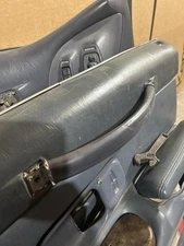 Door Pull Strap 1995 96 97 Lincoln Town Car  Blue BD F5VY-5422666-F Panel Handle