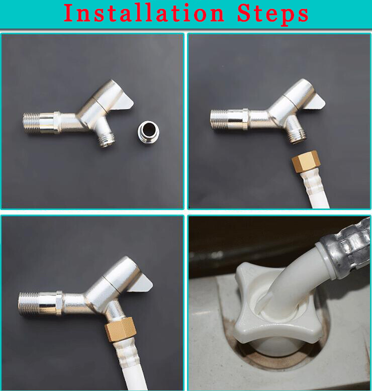 Automatic Washing Machine / Dishwasher Cold Water Inlet Fill Hose Pipe
