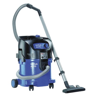 NILFISK 107418445 Shop Vacuum,8 gal.,Plastic,113 cfm 48XT63