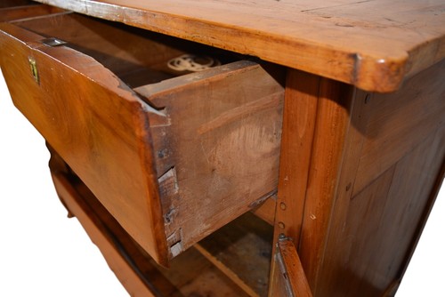 antica credenza epoca primi '800 stile Impero in ciliegio massello - Picture 18 of 24