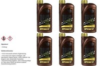6X1 Liter Pemco KüHlerfrostschutz Typ G13+ Antifreeze 913+ (-40) Gelb Yellow