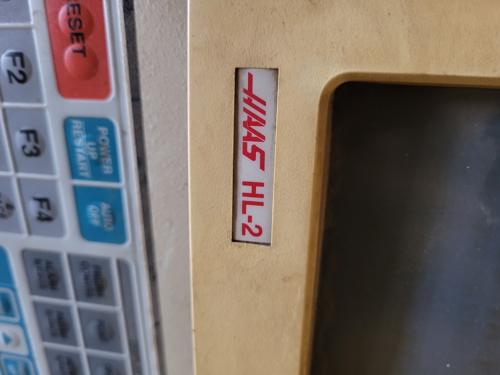 Haas Computer Panel Haas HL-2 Operator Panel | eBay