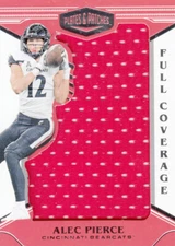 Alex Pierce 2022 Panini Chronicles Draft Picks Plates & Patch Auto Card #PP-API