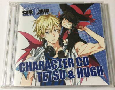 Japanese anime Servamp CD CHARACTER CD TETSU & HUGH