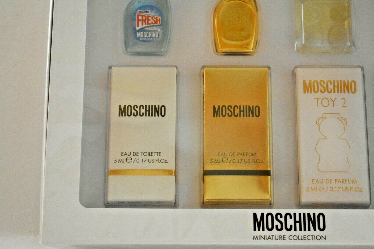 Moschino Mini Perfume Gift Set, Toy 2, Toy Boy, Fresh, Fresh Gold
