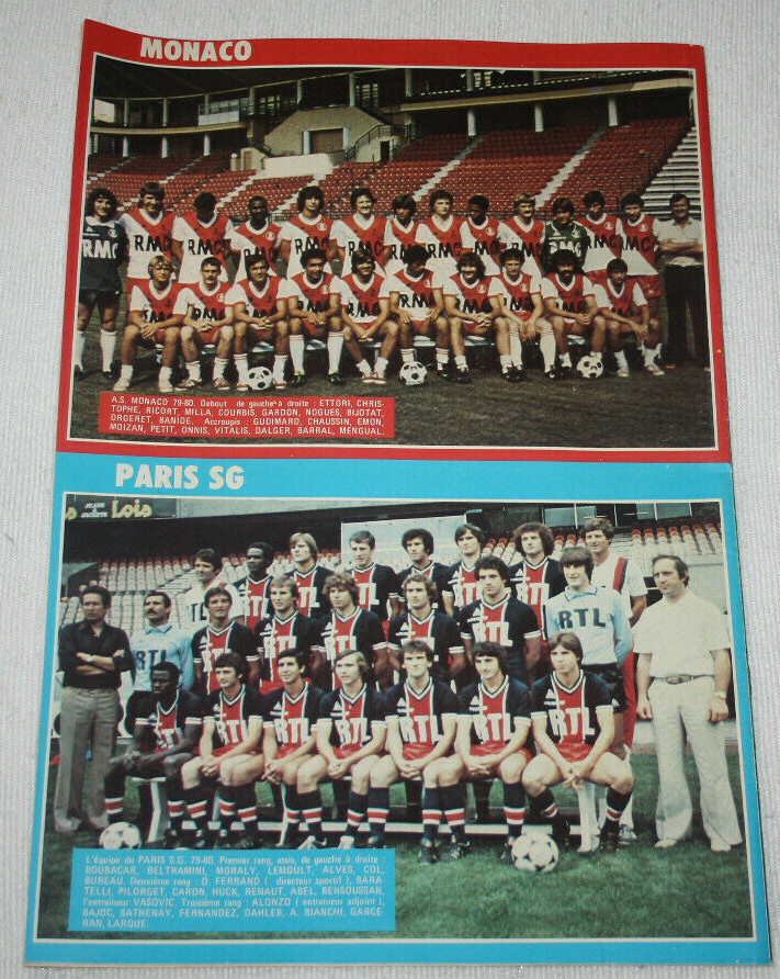 Magnet Vintage Souvenir Foot : Psg/ Fc.bourges 1/16 Coupe De France