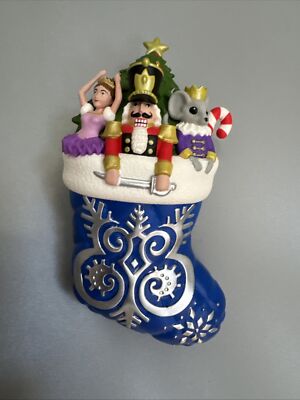 Large 4 1/2  Nutcracker Suite Themed Christmas Ornament 3D