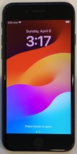 TESTED USED, GSM UNLOCKED 64GB iPhone SE 3rd GEN 2022 A2595 MMX53LL/A iOS 17.1.1