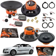Kit 6 Casse Altoparlanti Hertz Anteriori e Posteriori per AUDI A3 8P 3 Porte