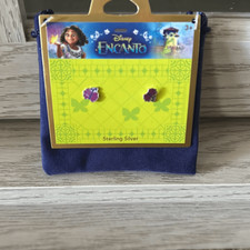 Disneys Encanto Butterly Earrings Sterling Silver kids earrings NWT