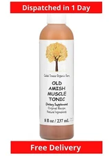 Caleb Treeze Organic Farm, Old Amish Muscle Tonic, 8 fl oz FREE FAST SHIPPING