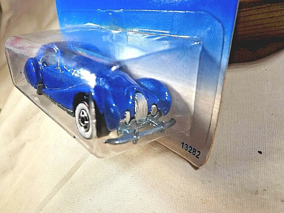 1995 Hot Wheels #295 Pearl Driver Series 1/4 TALBOT LAGO Blue w/White Wall BW Sp - Image 4 of 4