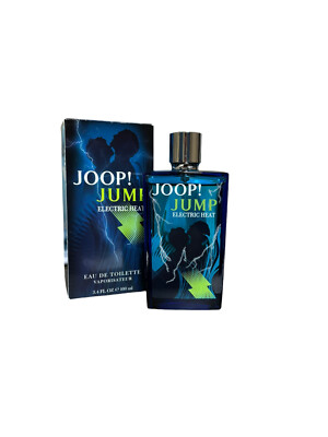 Joop Jump  ELECTRIC HEAT For Men 3.4 Eau de Toilette Spray RARE