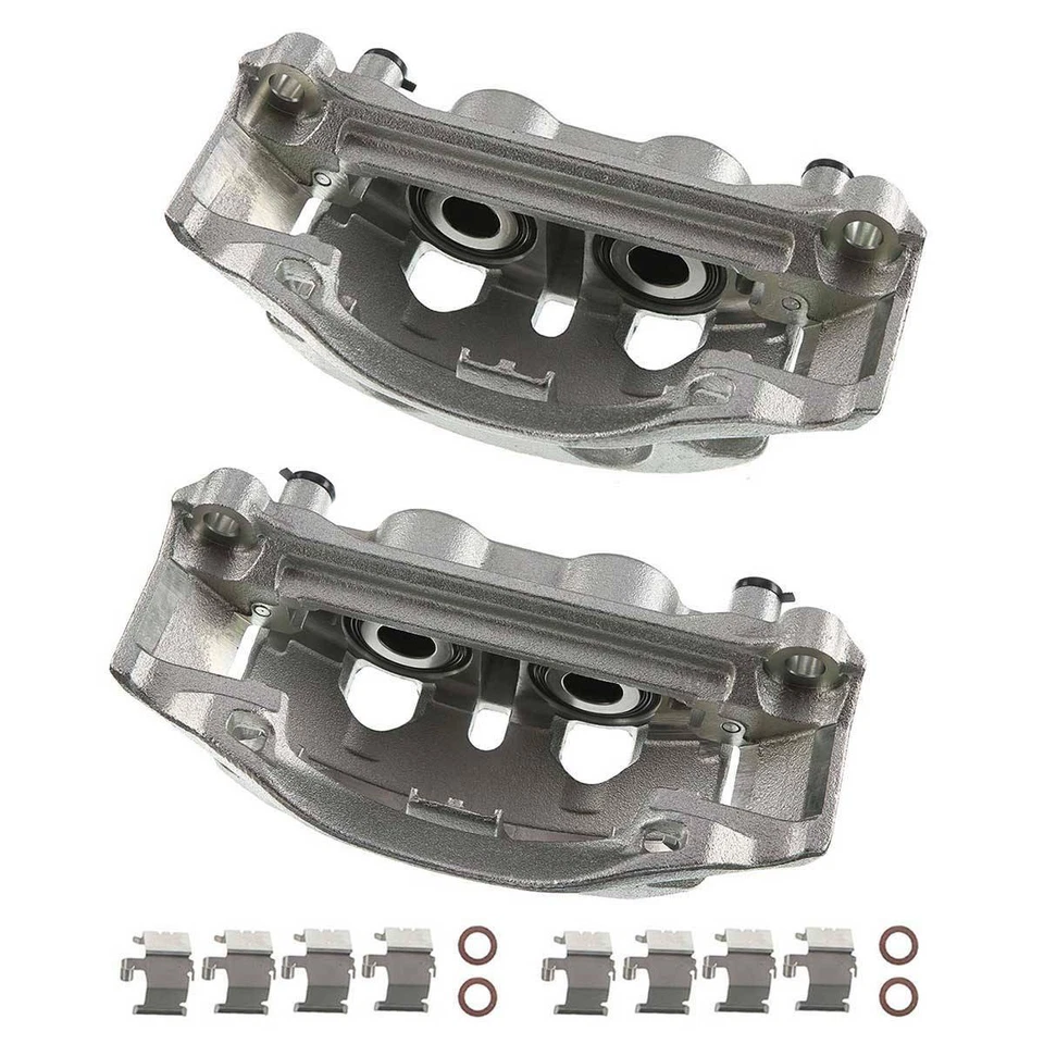 Pinzas de freno de disco laterales traseras 2 piezas para Chevy GMC Express Savana 3500 4500 09-20 Foto 3 de 4