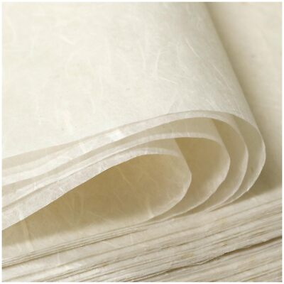 50/100 sheets  a4 mulberry paper sheets natural fiber rice paper8.3x11.7in natu