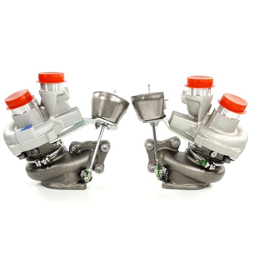 for Ford F150 Pickup 3.5L V6 2013-16 EcoBoost K03-53039880469+0470 Turbos Twin - Bild 3 von 9