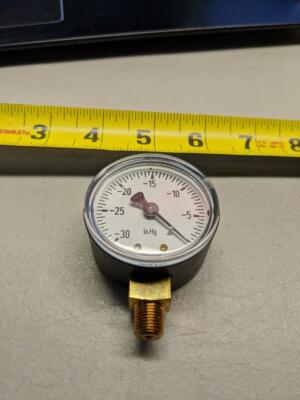 Wika Instrument Corp. Gauge Type: 111.10   2'' P/N: 8990039 - 0595