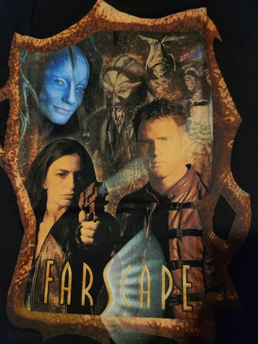 Vintage Farscape T-Shirt New/Old Stock Sz L Y2K - Picture 2 of 2
