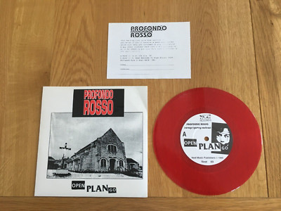 Profondo Rosso-Open plan go.7'' red vinyl