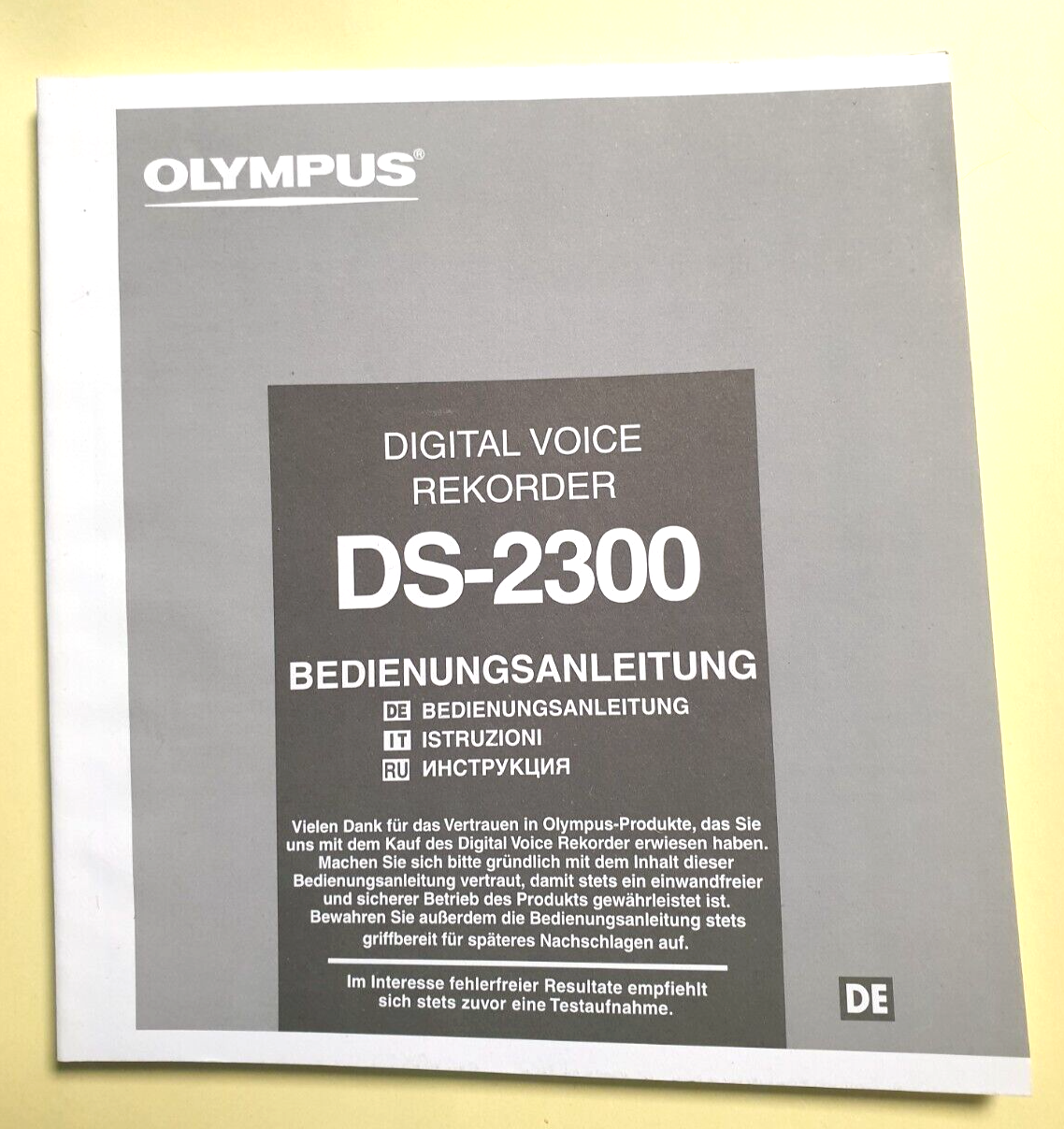 Olympus DS2300 Voice Recorder for sale online eBay