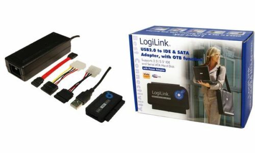 LogiLink USB 2.0 SATA Adapterkabel Verbindungskabel Geräteadapapter - Afbeelding 1 van 1
