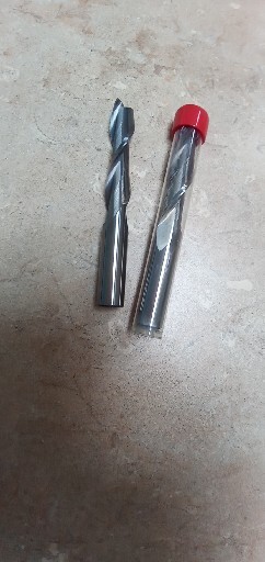 SOUTHEAST TOOL #SRU167 1/2" X 1/2" SOLID CARBIDE COMPRESSION BIT, 2 FL DOWNCUT,
