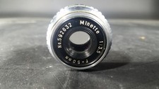 Minette Camera Enlarger Lens F 50mm 1:3.5 No.592632 Vintage