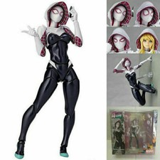 Nueva figura de acción Revoltech Amazing Yamaguchi Spider-Gwen caja de juguetes regalo de Navidad