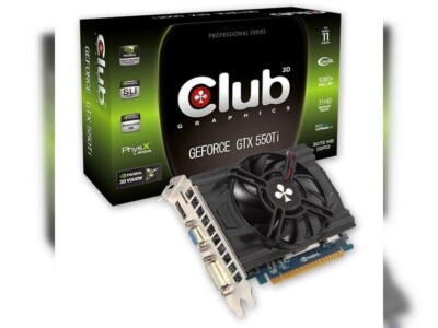 3GB Club 3D GeForce GTX 550 Ti Aktiv PCIe 2.0 x16 (Retail) neu
