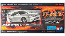 Tamiya RC 1/10 Nissan GT-R R33 4WD Drift Spec Kit TT-02D Chassis 58604-60A