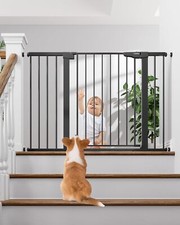 29.7-48" Baby Gate for Stairs, Dog Gate for Doorways