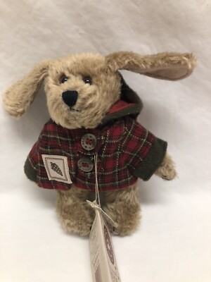 Boyds Bears Fearless Fido Style #918056 plaid jacket 5 