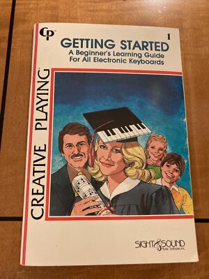 Creative Playing Getting Started Electronic Keyboard 1983