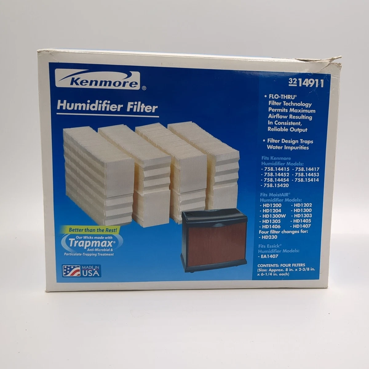 Kenmore humidifier sale filter 14911