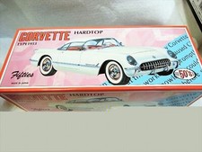 CORVETTE Hardtop Type 1953 Chevrolet Tin Car Toy with Box Antique Vintage JAPAN