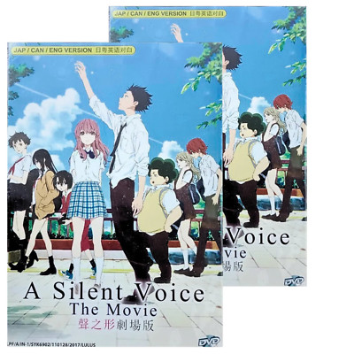 DVD Japan Anime A Silent Voice (Koe No Katachi) The Movie 声之形 English Audio Dub