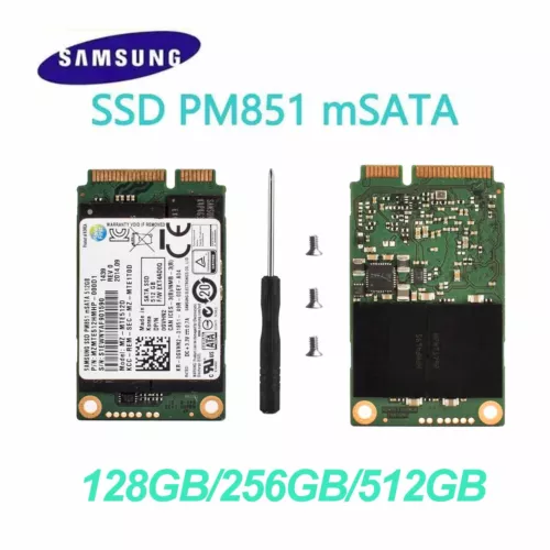 Samsung SSD PM851 mSATA 128GB/256GB/512GB Mini SATA 3 Internal Solid State Drive