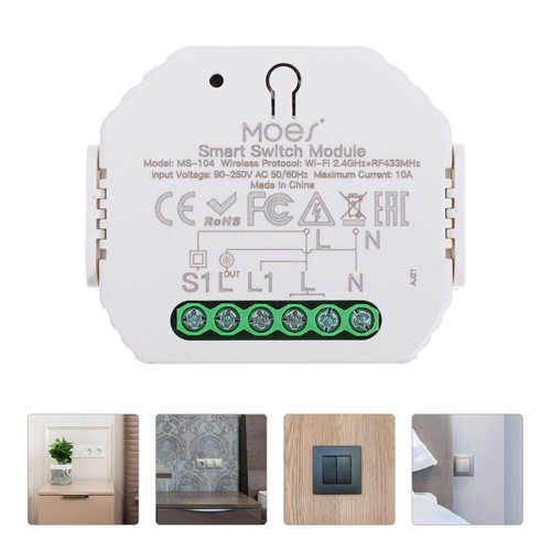 2pcs wifi Dimmer Smart Light Dimmer -Modul Wireless Lamp Smart Dimmer - Bild 11 von 12