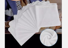 20 Handkerchiefs Cotton Classic Hankies Large Men Hankerchief Hanky Pocket Gift,