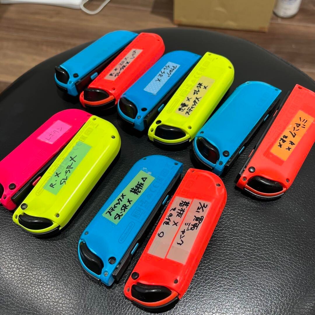 Nintendo Switch Joy-Con controller set of 10 random color junk | eBay
