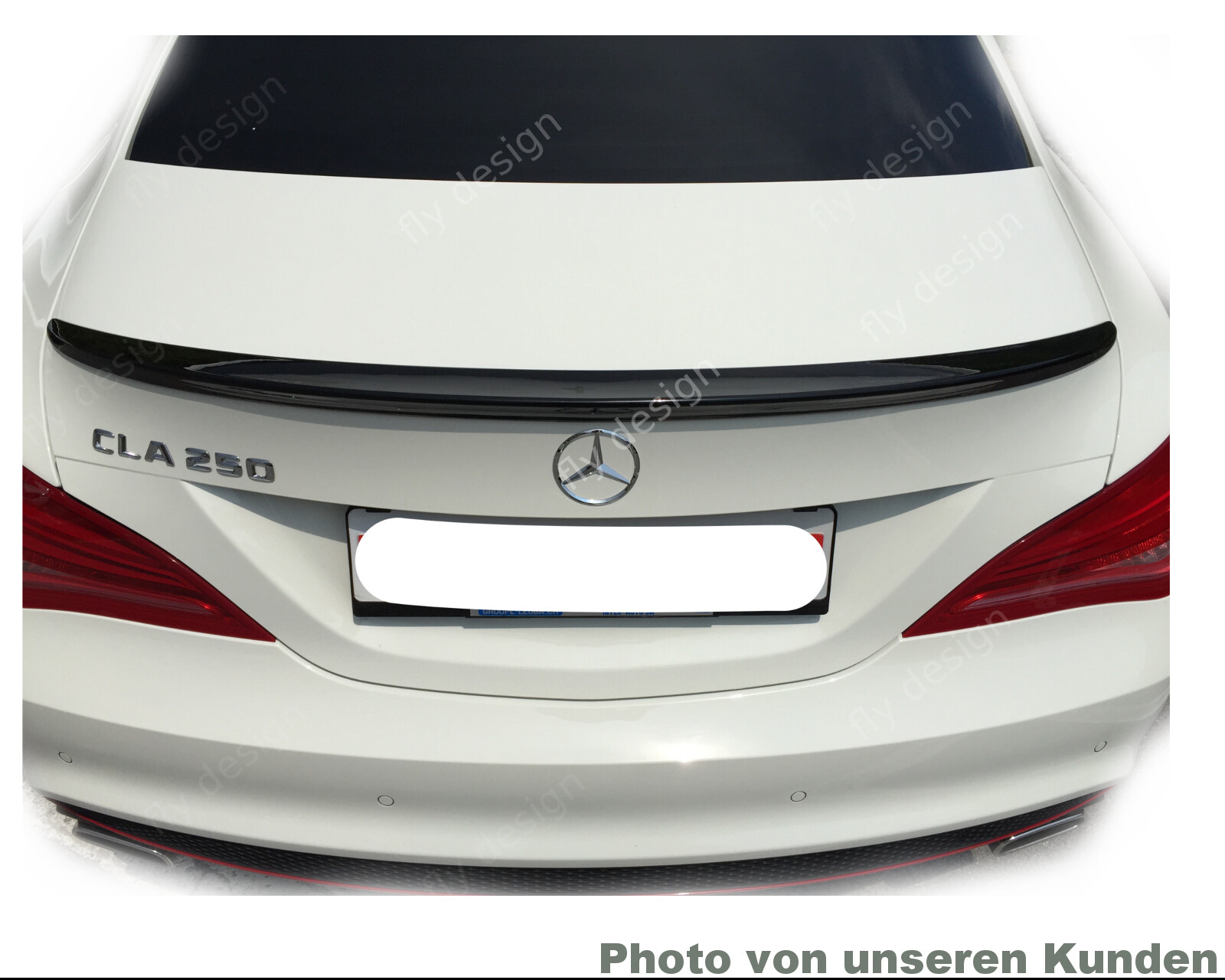 Fits For MERCEDES CLA Tuning C117 A-Still W 117 Spoiler Rear Spoiler Abrisskan