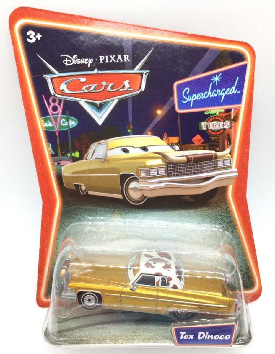 Disney Pixar Cars Supercharged 5点 Disney Cars SUPERCHARGED: TEX DINOCO, LEAK LESS & FILLMORE - NEW
